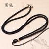 Cordón Grueso con Patrón de Dragón DIY Colgante de Jade Cuerda para Colgar en el Cuello Lanyard de Etiqueta de Moda para Hombre al por Mayor