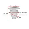 30784514 apto para sujetador de moldura exterior de coche Volvo V70 XC70 S80 XC90