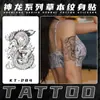 Serie Poderoso Dragón Herbal Cubre Cicatrices Tatuaje Herbal Temporal Impermeable Duradero Tatuajes Personalizados Geniales para Hombres y Mujeres