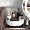 Prateleira de Armazenamento Multifuncional Giratória para Cozinha Porta-Temperos Condimentos Organizador Giratório para Mesa de Sala de Estar Cosméticos