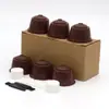 6 tazas para cápsulas de café para caja de filtro de carcasa de cápsula de café DOLCE GUSTO suit