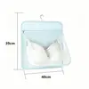 Organizador de armazenamento de roupas íntimas para dormitório, bolsa de armazenamento de roupas íntimas, organizador de sutiã para pendurar no guarda-roupa, bolsa de rede para armazenamento de meias