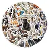 50 Peças de Adesivo à Prova d'Água com Pinturas de Animais Africanos