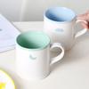 Taza Linda para Niños de Fábrica Transfronteriza ins Taza Nórdica para el Hogar Cerámica Leche Taza para Desayuno Set
