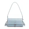 Bolsa Feminina Trançada Transversal para Axila 2026 Bolsa de Mão de Luxo Moda Bolsa Baguete Vintage Bolsa de Ombro Único Transversal Bolsa Sela