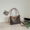 Bolsas Femininas Estampadas 2025 Novo Estilo Luxo Leve Bolsa para Mãe de Meia-Idade Bolsa Transversal Fashion Bolsa de Ombro Casual Retro Tendência