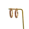 Pendientes Plateados Rotos Geométricos para Mujer, Lujo Accesible de Moda, Diseño de Nicho, Pendientes de Gama Alta, Únicos Elegantes, Joyería de Oreja Exagerada