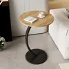 Mesa Lateral de Sofá Cor Creme, Mesa de Canto Irregular da Moda, Pequena Mesa de Centro de Luxo Leve, Mesa Pequena Móvel Nórdica Moderna Minimalista