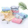 Manta de Muselina Fina Estampada de Algodón de Bambú Envoltura para Bebé Paño de Envoltura Individual Manta para Aire Acondicionado Suministros para Recién Nacidos