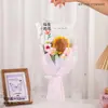 Presente Prático para o Dia do Professor Caneca Preserva Saúde Martelo de Artemísia DIY Feito à Mão Caneta Vermelha Buquê de Girassóis Presente para Professora Lembrança