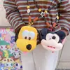 HD426A03 Bolso Cruzado Perro Amarillo Suave Lindo Monedero Dibujo Animado Niche Lindo Mini Bolso de Cuello