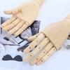 Accesorios de Prótesis de Madera Modelo de Disfraz Accesorios Madera Maciza Mecánico Cromado Brazo Femenino Masculino Brazo Articulación Activa Desmontaje