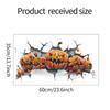 Fan Xi fun-g 160000 día festivo pared rota calabaza dormitorio sala de estar decoración de pared pegatinas de pared venta al por mayor autoadhesivo