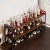 Estante de almacenamiento de cosméticos para tocador de escritorio, organizador multifuncional para productos de cuidado de la piel, mascarillas faciales y labiales