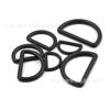 Hebilla de anillo D para niños, hebilla colgante de anillo D de plástico, botón de banda elástica, accesorios para mochila, ajustable, usable con botones en forma de D