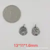 198-249 Colgante de Borla de Plata Antigua Retro de Shanxi Accesorios DIY Pulsera de Plata Sanqi Pulsera con Cuentas Adornos Wenwan Accesorios