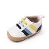 Tênis de Bebê Estilo Primavera 0-1 Ano Solado de Borracha Casual Antiderrapante Sapatos para Caminhada de Bebê Bz2273