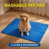 Tapetes Lavables de Poliéster para Mascotas Transfronterizos, Pañales Impermeables para Perros, Tapetes Ecológicos para Dormir Gatos y Perros, Tapetes de Lactancia