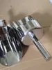 Pala de acero inoxidable 316L, pala de material, pala para hielo, boca semi-redonda, pala para medicina en polvo, boca cuadrada, fondo plano, forma curva, disponible en varios tamaños para fábricas farmacéuticas