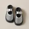 Novas Sandálias Vazadas com Solas Grossas, Design Raso Trançado, Aumentam a Altura, Respiráveis, Versáteis 2026 Sapatos de Tela, Sapatilhas Mary Jane para Primavera e Verão