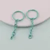 Corrente de Esmalte Pintado Colorido Fecho Lagosta DIY Chaveiro de Boneca de Contas Artesanal Acessórios Peças Pequenas
