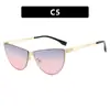 Gafas de Sol Kedun con Montura Inferior Personalizadas 2025 Nuevas Gafas de Sol Retro Europeas y Americanas Gafas de Sol Estilo Urbano para Mujer