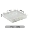 Caja Rectangular Transparente Restaurante de Hot Pot Placa de Copos de Nieve y Carne Cocina Creativa Japonesa Barbacoa Plato de Hielo Sashimi Plato de Mariscos