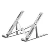 Soporte Plegable de Aleación de Aluminio en Forma de Cruz para Laptop, Almacenamiento Plegable, Portátil, Elevador de Altura para Escritorio, Soporte para Tablet