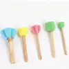 Set de Pinceles Esponja para Pintar Infantil, Herramientas de Sellos para Graffiti, Varios Materiales de Arte Creativo