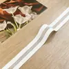 Faixa Elástica de Malha 2,5cm com Furos Vazados para Alças de Sutiã, Roupas de Boneca, Acessórios de Fita Elástica, Atacado de Fábrica