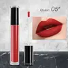 Brillo Labial Mate Cremoso Caliente Neutro No Descolorante Brillo de Labios Esmalte Labial Europeo y Americano Lápiz Labial Larga Duración y No Descolorante