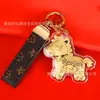Venta Caliente Oro Puro 999 Llavero Rico de Caballo Regalo de Festival para Amigos Artículo Excelente Adorno Colgante para Bolsa Disponible al por Mayor