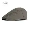 Boina de Algodón Nueva para Hombre de Primavera y Verano, Gorra Artística Retro Británica, Gorra de Pico para Mujer, Tendencia Juvenil Estilo Coreano
