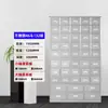 Gabinete Espesado de Acero Inoxidable, Gabinete Médico, Gabinete Multicompartimento, Mesa Dispensadora para Uso en Clínica y Hogar, Gabinete con Cajones Múltiples