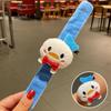 Accesorios Haileyue Muñeco de Peluche de Dibujos Animados Anillo a Presión Estilizador de Moño Pulsera para Niños Oso Amarillo de Peluche Anillo a Presión