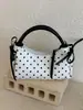 Bolsa Fofa de Bolinhas Estilo Coreano 2026 Novo Modelo Bolsa Dopamina para Meninas Bolsa de Ombro Transversal de Alto Valor
