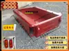 Caja de Carga para Triciclo Eléctrico, Cubo Rojo Pequeño con Barandilla Engrosada, Cubo Cuadrado, Engrosado y Duradero