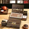 Ano do Carneiro 2027 Calendário de Mesa de Couro Personalizado de Ano Novo com Porta-Caneta Planejador Semanal Calendário Ornamento Calendário Semanal Personalizado