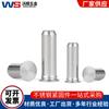 Pasador de posicionamiento de cabeza plana de acero inoxidable 303/Placa de pasador de posicionamiento de guía TPS para chapa metálica Pasador remache TPS-3MM