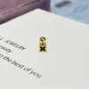 Pendientes de Acero de Titanio con Cierre de Rosca de Oro de 18 Quilates, Tornillos Creativos Pequeños para Cartílago, Elegantes y Versátiles para Mujeres