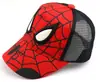 F791 Gorra de Béisbol Nueva Primavera y Otoño Sombrero de Dibujos Animados para Niños Gorra Moderna de Spider-Man Visera Sombrero de Comercio Exterior Europeo y Americano Venta al por Mayor