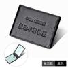 Funda de cuero para licencia de conducir directa de fábrica capa superior piel de vaca licencia de conducir para vehículo de motor juego de licencia de conducir tarjetero