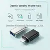 Adaptador Otg para Celular USB 3.0 para Lightning Adaptador Conversor de Pen Drive USB Adequado para Apple iPhone