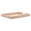 Bandeja Retangular MDF com Fundo de Treliça 41,5cm x 4cm x 21,5cm - Lyor