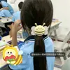 Lindo Peluche de Abejita para Lazo de Pelo de Niñas, Dulce Cuerda para el Cabello, Alta Elasticidad y Lazo Duradero, Accesorios de Pelo de Dibujos Animados para Niños, Goma Elástica