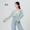 Roupas de Yoga para Mulheres, Roupas Esportivas Fitness Soltas, Cardigans Bonitos com Costas Respiráveis, Blusas de Manga Longa para Dança Moderna