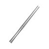 Palillos de Acero Inoxidable 304 de Gama Alta, Palillos Sólidos Antideslizantes, Juego Portátil de Vajilla para Hogar y Hotel, Venta al por Mayor, Estilo Lujo Ligero
