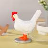 Lâmpada de mesa USB criativa transfronteiriça, luz noturna de galinha branca, nova decoração exótica, decoração de quarto e casa