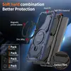Funda Adecuada para Teléfono Samsung S26Ultra Pivot A57 de Grado Militar Cobertura Completa Anti-Caídas con Soporte S25Edge Funda Magnética