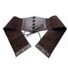Cinto decorativo de moda novo para senhoras, estilo corte, elástico europeu e americano extralargo para a cintura